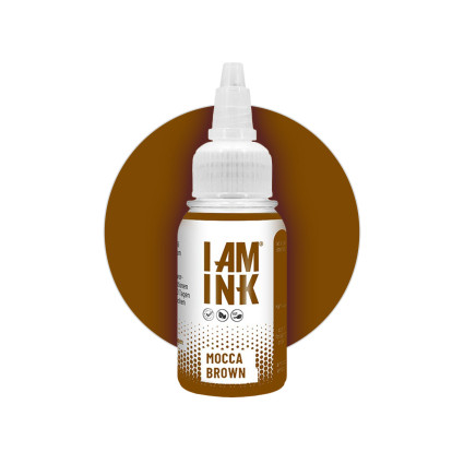 I AM INK Mocca Brown [True Pigments] - farba do tatuowania